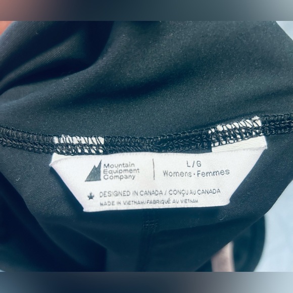 #175 Mec super soft large black tights - Picture 2 of 4